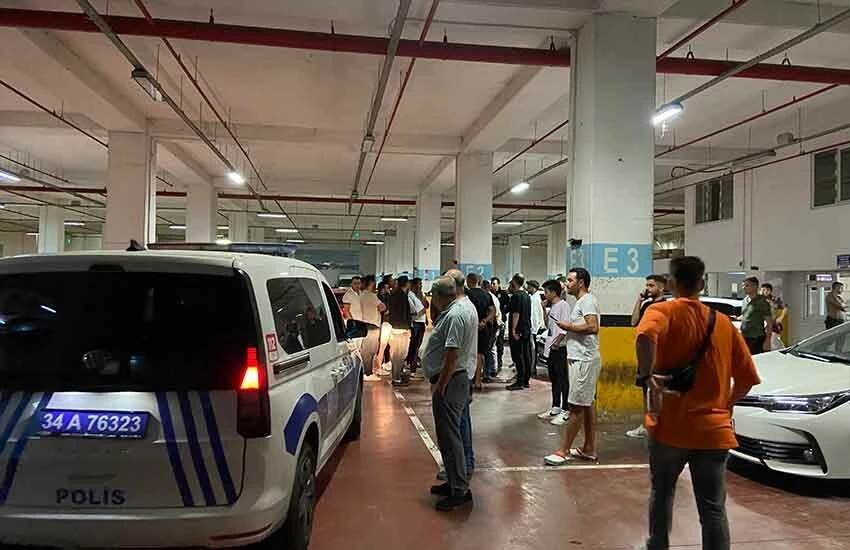 İSPARK otoparkına saldırı! 15 aracın camını taşla kırıp kaçtılar