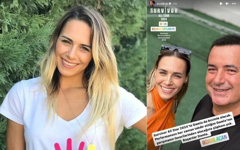 Yarışmanın favorilerinden olacak! Damla Can, Survivor All Star 2024 kadrosuna dahil oldu