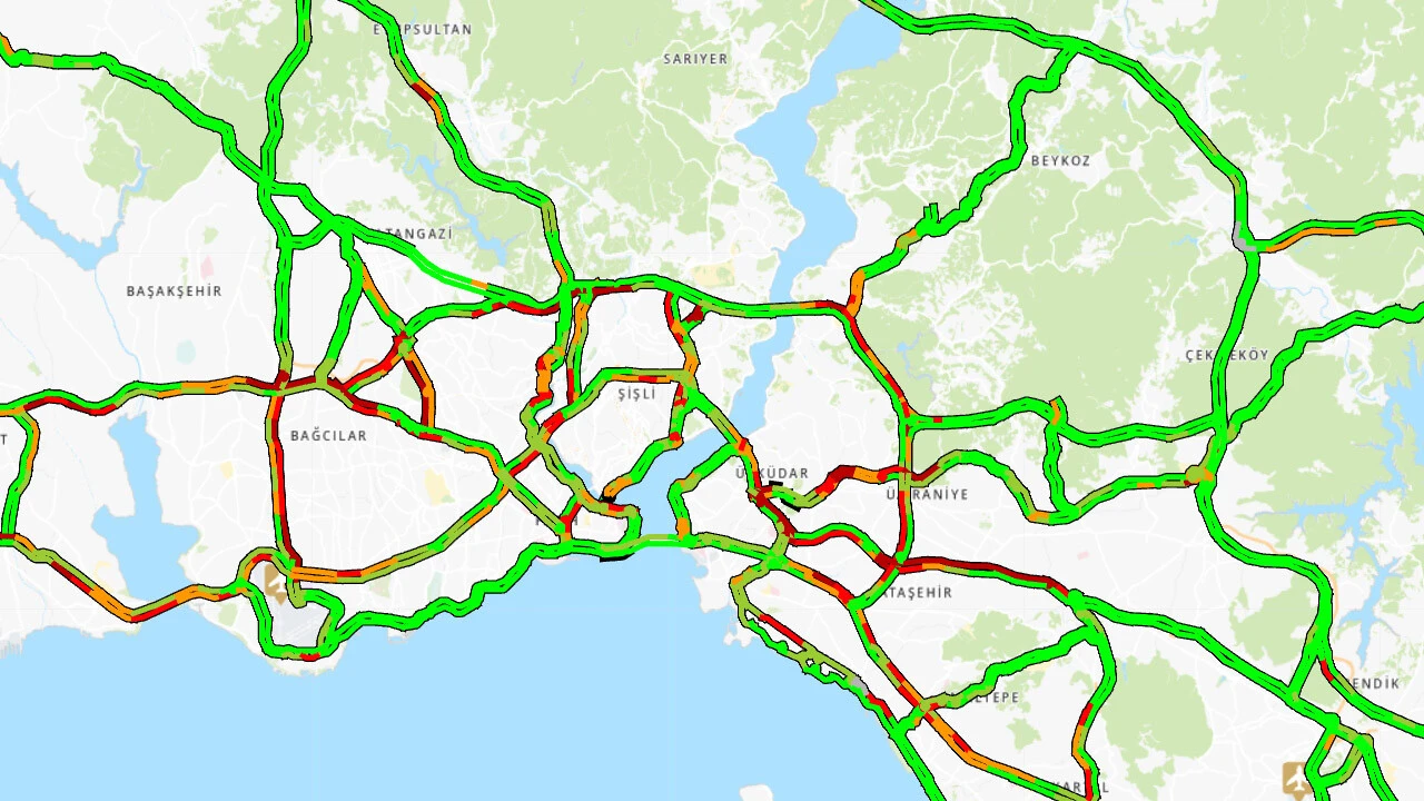 İstanbul trafiği son durum