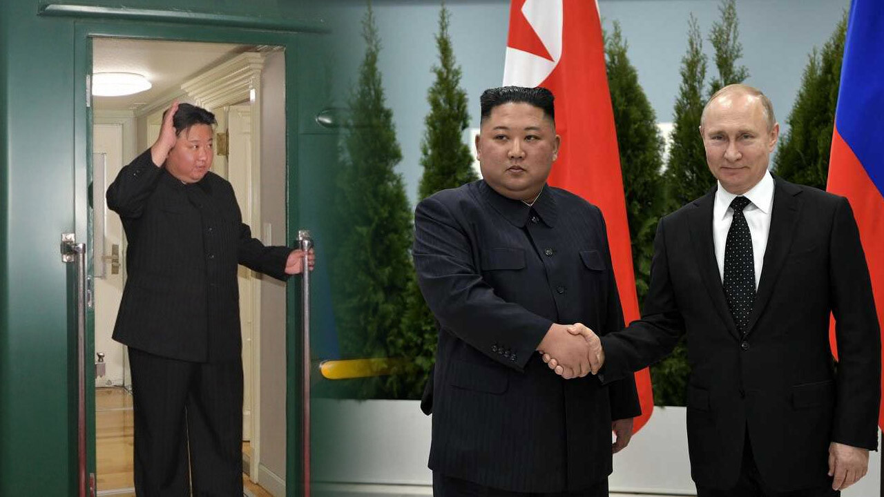 ABD &#039;bedelini öder&#039; dese de Kim Jong-un Putin&#039;in yanına gitti! Kritik görüşme