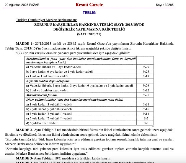Dolar ve altın sahipleri ters köşe! Merkez Bankası'ndan yeni adım: TL'ye dönüş başladı