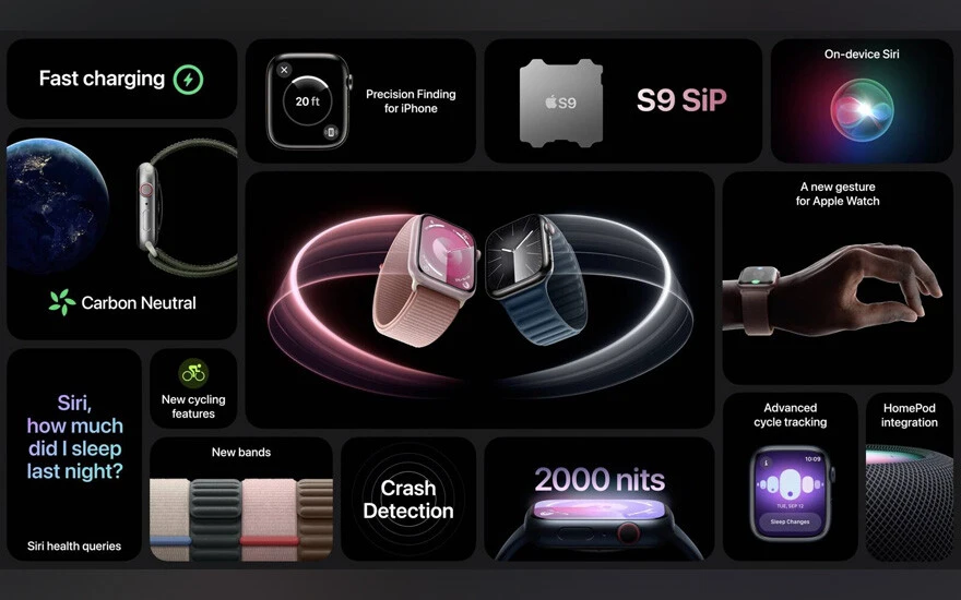 Apple Watch Series 9 tanıtıldı: Özellikleri ve fiyatı
