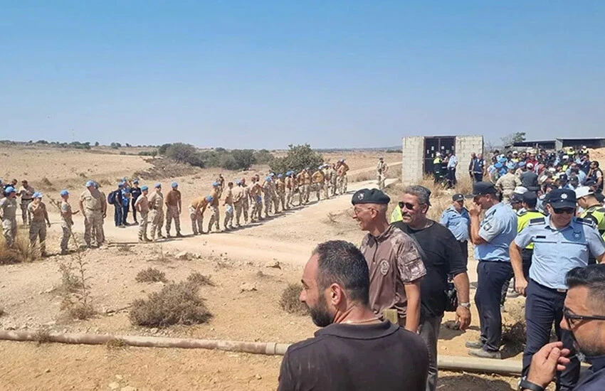 Kıbrıs'ta çirkin provokasyon: BM askerleri, KKTC güvenlik güçlerine saldırdı