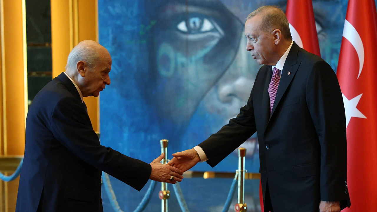Cumhur İttifakı Cumhurbaşkanı Erdoğan ile Bahçeli