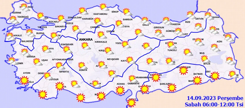 Meteoroloji il il uyardı: Gök gürültülü geliyor, dikkatli olun