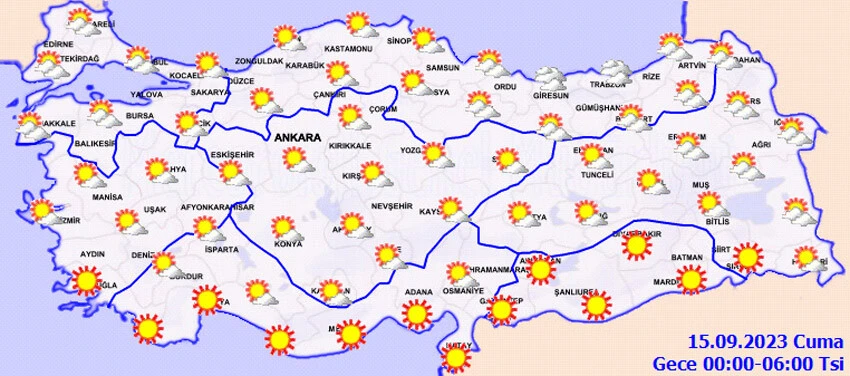Meteoroloji il il uyardı: Gök gürültülü geliyor, dikkatli olun