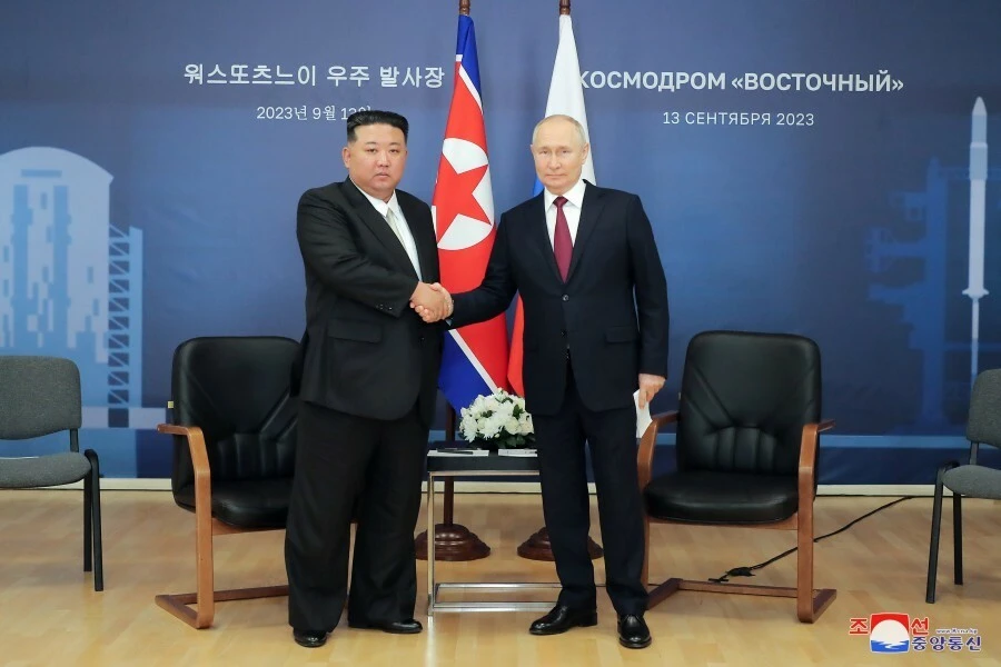 Kim Jong-un Putin'den <a href=