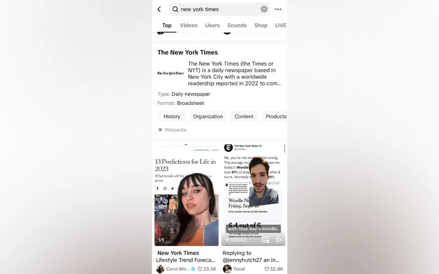 TikTok, Google'ın pabucunu dama attıracak özelliğini duyurdu