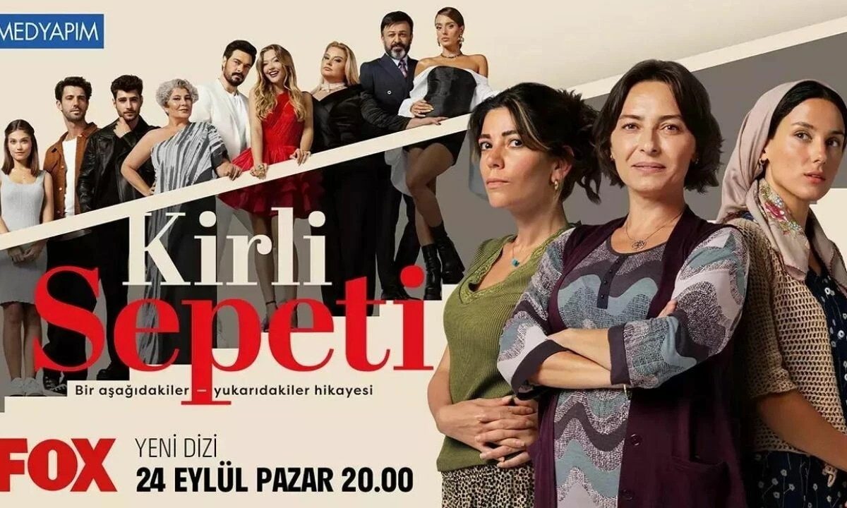 FOX TV'nin iddialı dizisi başlıyor! Kirli Sepeti'nin afişi çıktı!