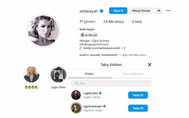 Seda Sayan’dan şaşırtan hareket! Tüm yakınlarını bir kalemde sildi…