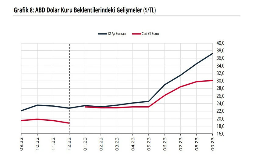 Son dakika! Merkez Bankası yıl sonu dolar ve enflasyon tahminini açıkladı
