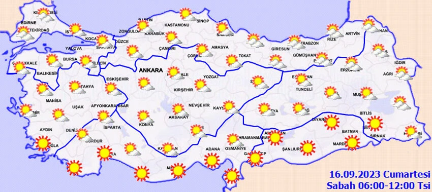 Meteoroloji saat vererek il il uyardı: Kuvvetli geliyor, dikkatli olun