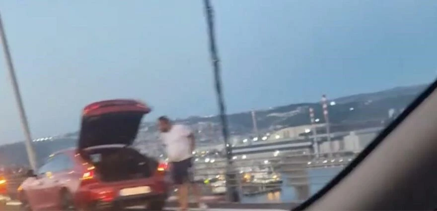 Osmangazi Köprüsü'nde gizemli olay! 10'dan fazla aracın lastiği aynı anda patladı, trafik karıştı...