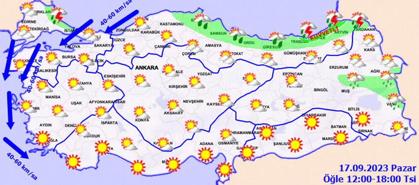 Gök gürültüsü, sağanak, fırtına... Meteoroloji'den birçok ile kritik uyarı! Şiddetli geliyor
