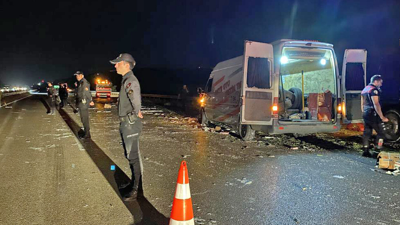 Otoyolda dinamit paniği! Trafik saatlerce kapalı kaldı