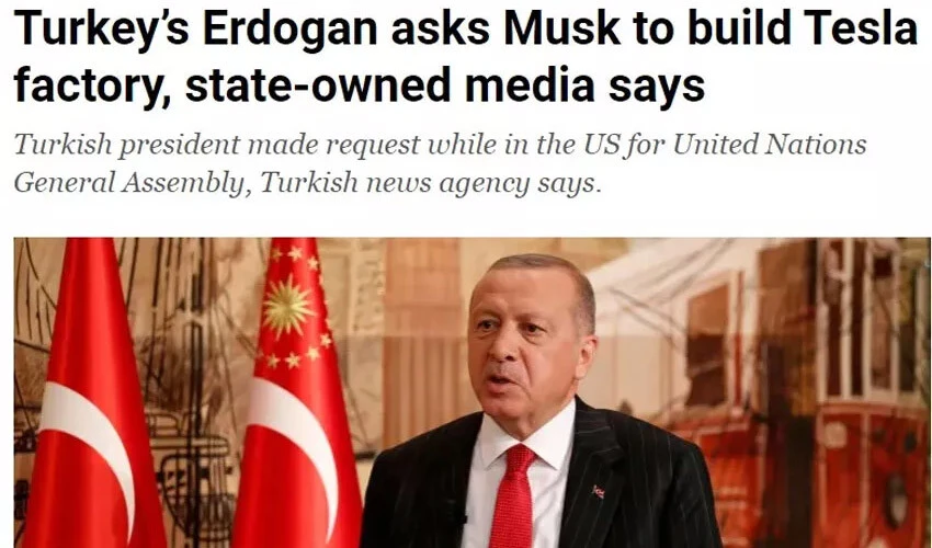 Cumhurbaşkanı Erdoğan'ın Elon Musk'tan talebi dünya basınında: Yeni Tesla fabrikası için Türkiye ön planda