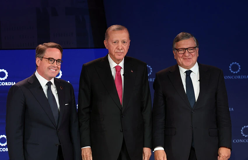 Cumhurbaşkanı Erdoğan, Concordia Zirvesi'nde açıklamalarda bulundu