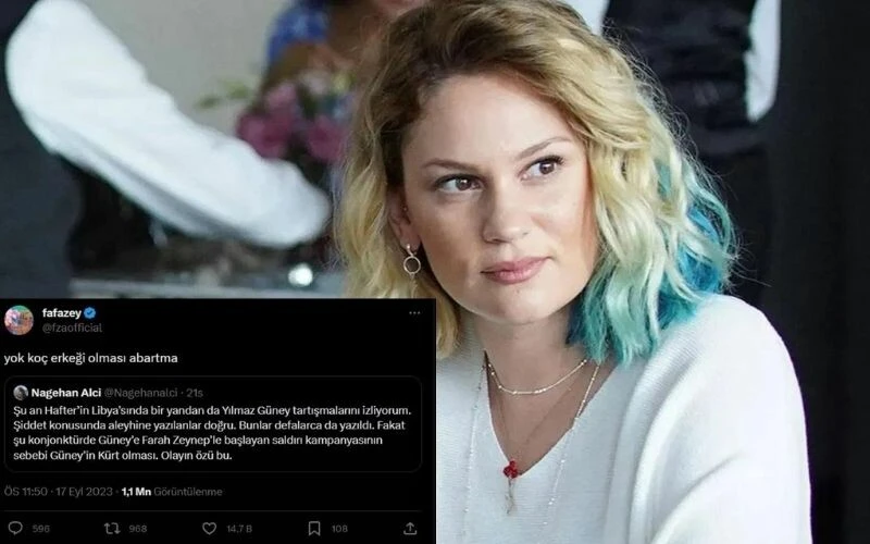 Farah Zeynep Abdullah durmuyor… Nagehan Alçı’nın Yılmaz Güney yorumuna verdiği alaylı cevap olay oldu!
