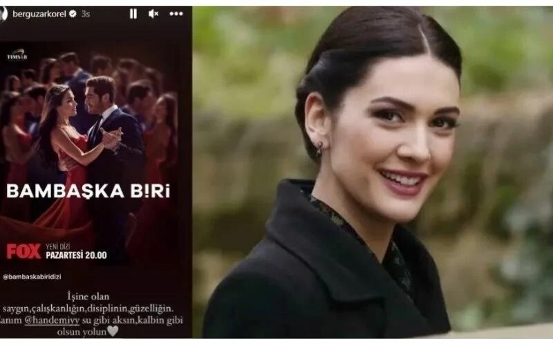 Bu sefer Hande Erçel'e yönetmeni sahip çıktı! Övgü dolu yazıya yorum yağdı