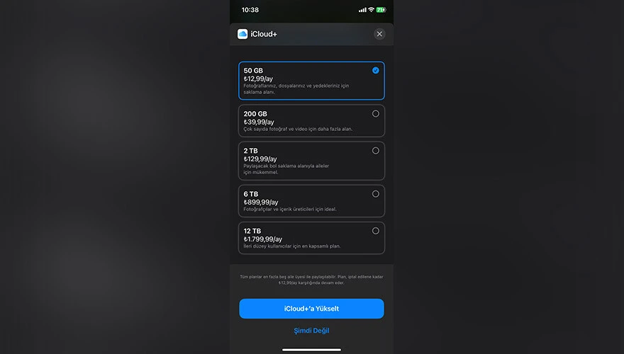 Apple, iCloud'a iki abonelik seçeneği ekledi: İşte dudak uçuklatan fiyatı