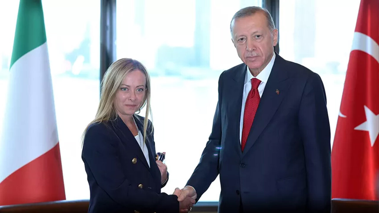 ABD&#039;de diplomasi trafiği sürüyor! Cumhurbaşkanı Erdoğan, İtalya Başbakanı Meloni’yi kabul etti