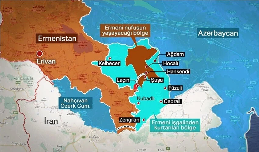 Karabağ'daki Ermeni silahlı güçlerin silah bırakması ve silahsızlandırılması halinde terörle mücadele tedbirleri durdurulacak