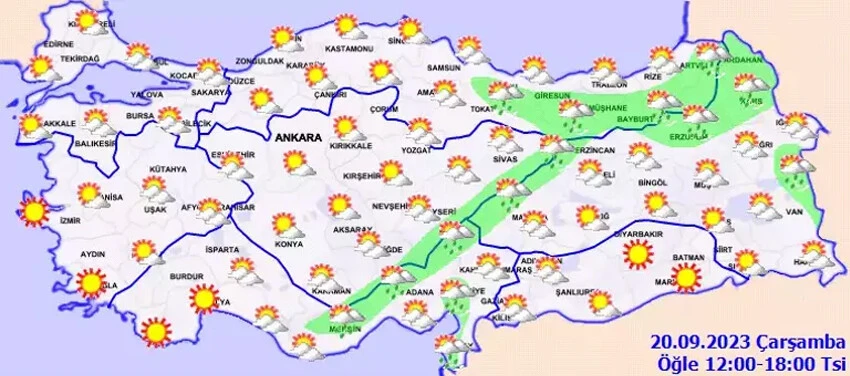Meteoroloji'den sağanak uyarısı geldi! 4 ilde çok etkili olacak... Bugün hava nasıl olacak? İstanbul, Ankara, İzmir ve il il 18 Eylül hava durumu