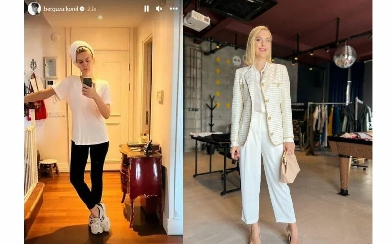Yeni dizisi için iğne ipliğe döndü! Tığ gibi olan Bergüzar Korel’in zayıflama sırrı ortaya çıktı