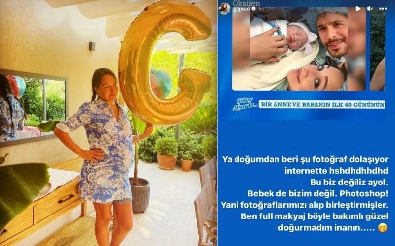Gupse Özay’dan şaşırtan açıklama: Bu bebek bizim değil!