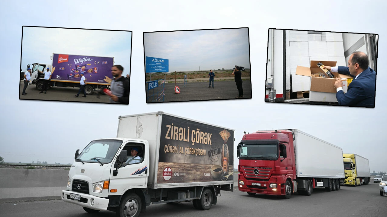 Karabağ'da yaşayan Ermenilere, Ağdam yolu üzerinden insani yardım ulaşması önemli somut adım olarak kayıtlara geçti.