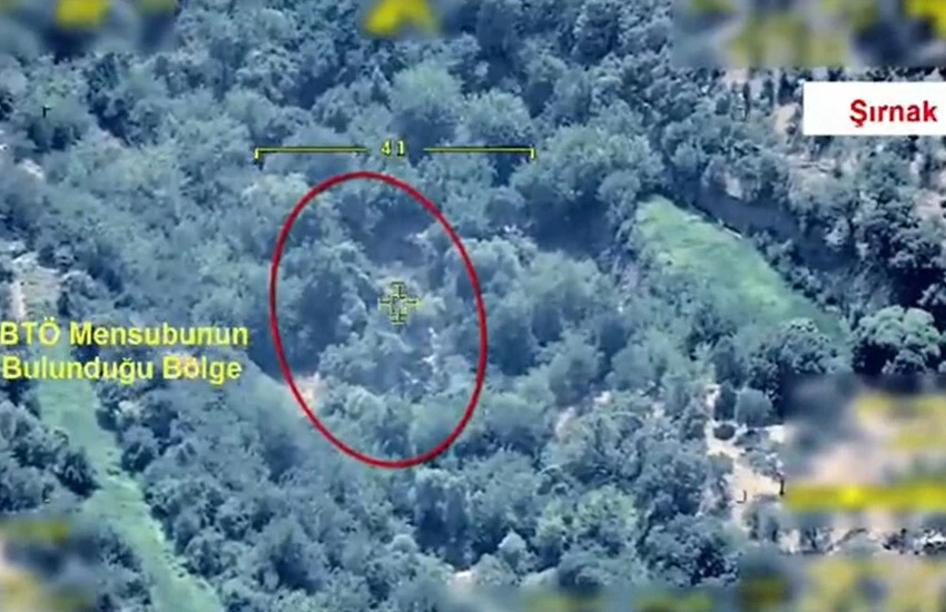 Şırnak'ta Gabar Eyalet Sorumlusu Ercan Serhat kod adlı Reis Gültüran sağ yakalandı.