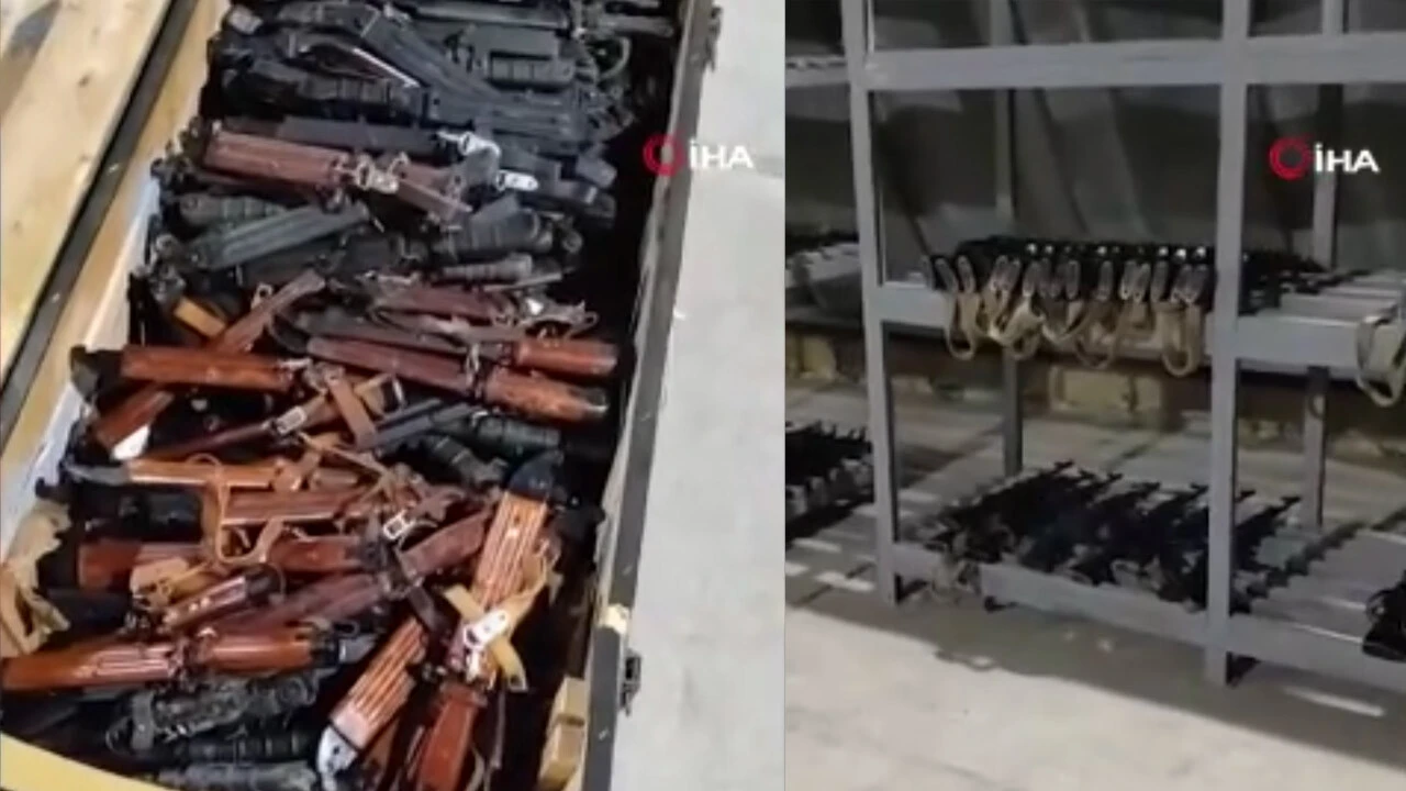 Mermer fabrikası değil cephanelik! <a href=