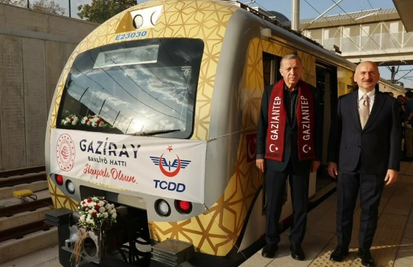 GAZİRAY, hizmete açıldığından bu yana günlük 10 bin yolcuya hizmet veriyor.