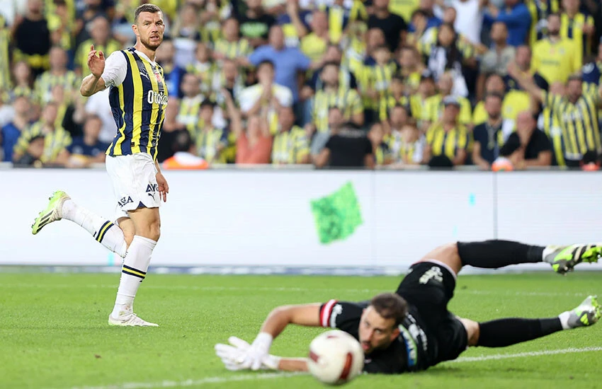 Fenerbahçe'de Dzeko şoku! Boşnak yıldız apar topar İstanbul'dan ayrıldı