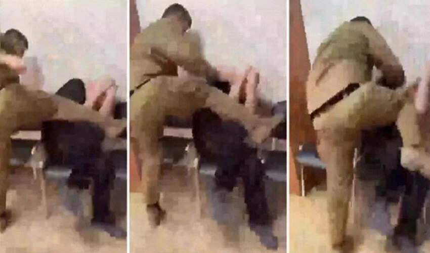 Oğlu Kur'an-ı Kerim yakan kişiyi tekme tokat dövdü! Kadirov 'gurur duyuyorum' diyerek paylaştı