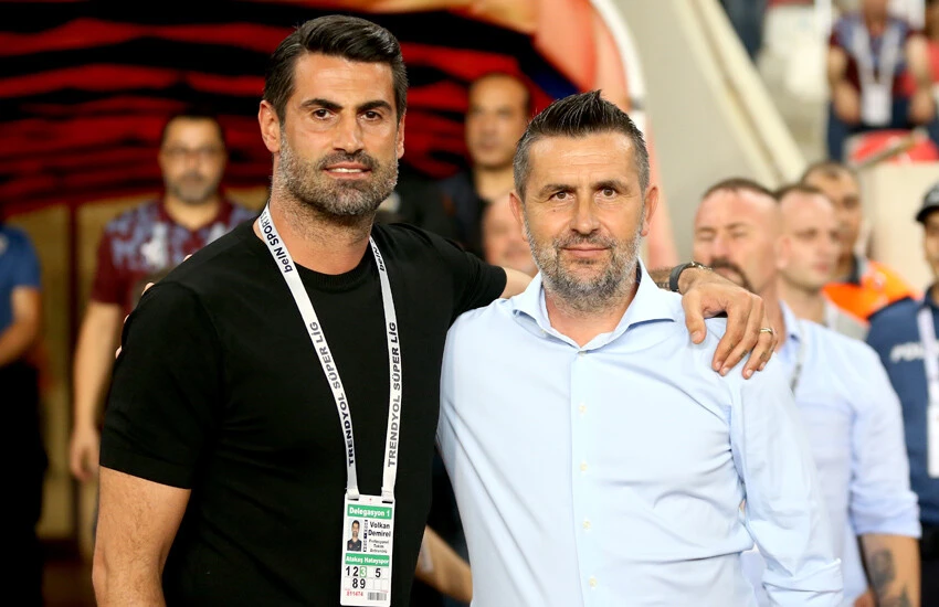 Volkan Demirel ve Nenad Bjelica kozlarını paylaştı