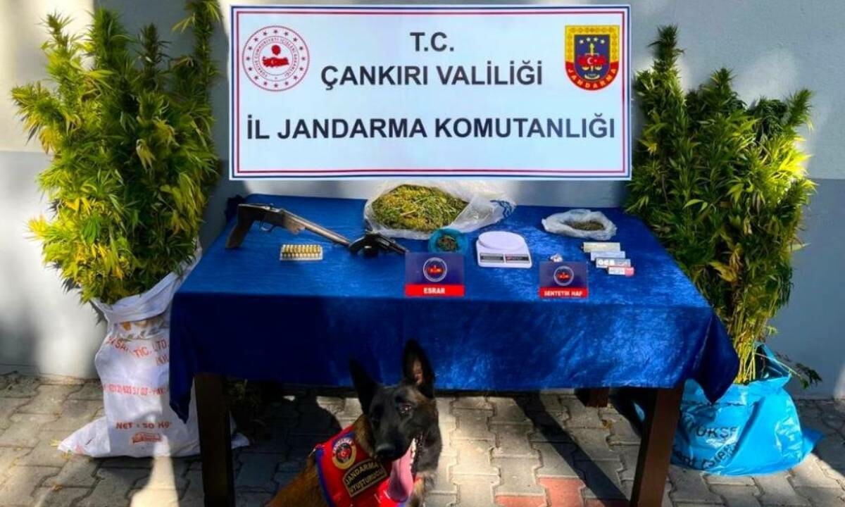 Kaçacak delik aradılar! Çankırı&#039;da uyuşturucu tacirlerine operasyon