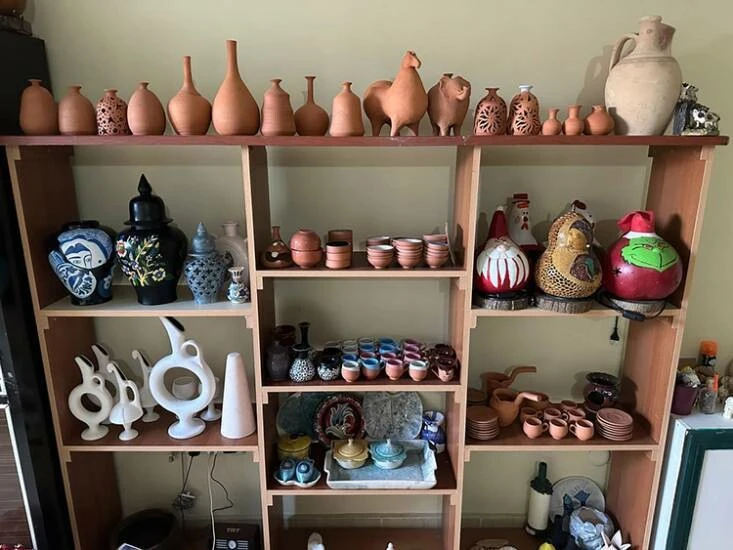 Çömlekçilik hobisi KOSGEB desteğiyle mesleğine dönüştü... Şimdi binlerce TL para kazanıyor