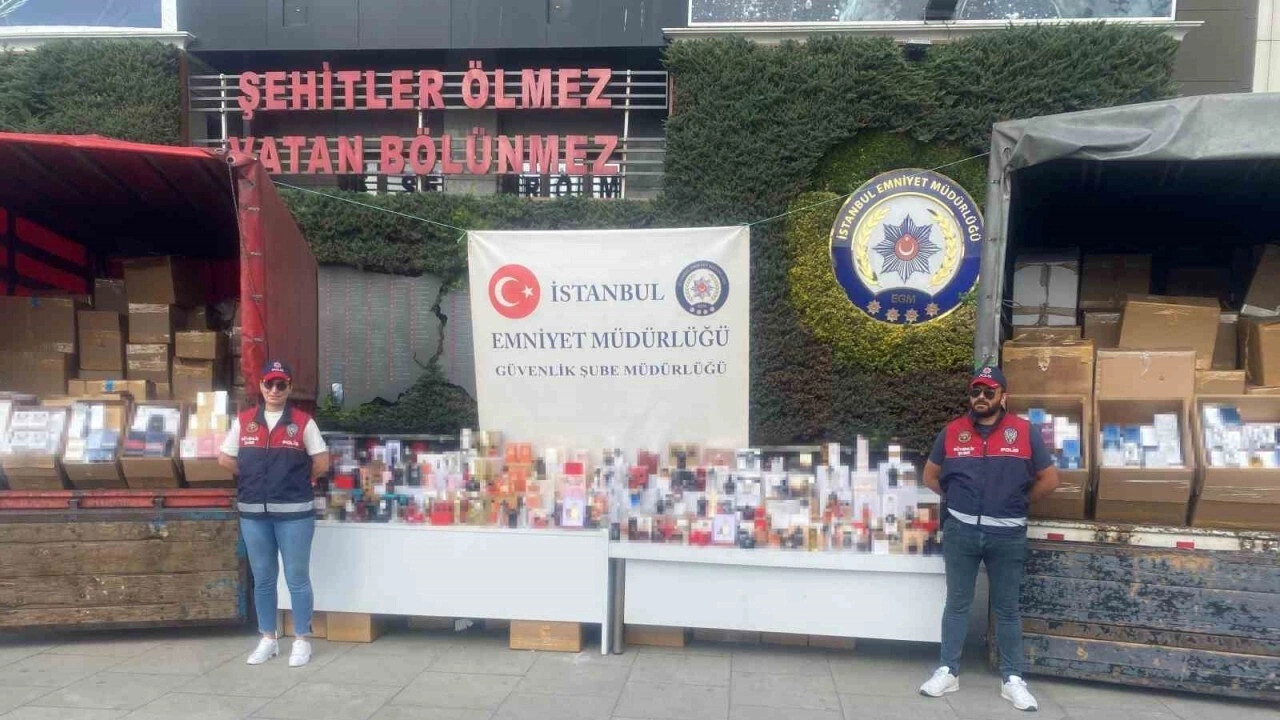İstanbul’da sahte parfüm operasyonu: Piyasa değeri 40 milyon TL!