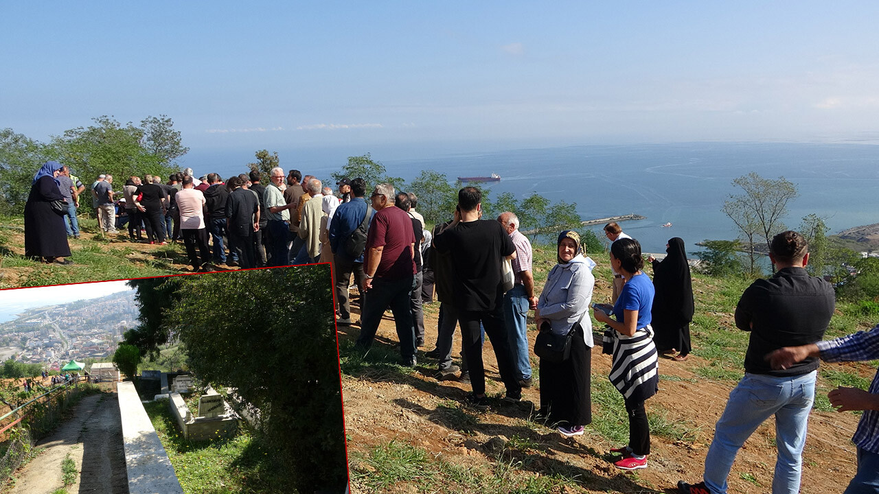 Akıl almaz olay! Deniz manzaralı mezar için birbirlerine girdiler, bir kişi hastaneye kaldırıldı