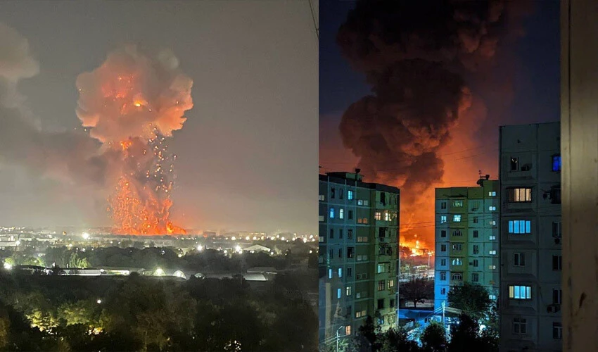Son dakika! Özbekistan'da korkunç patlama! Yaralılar var
