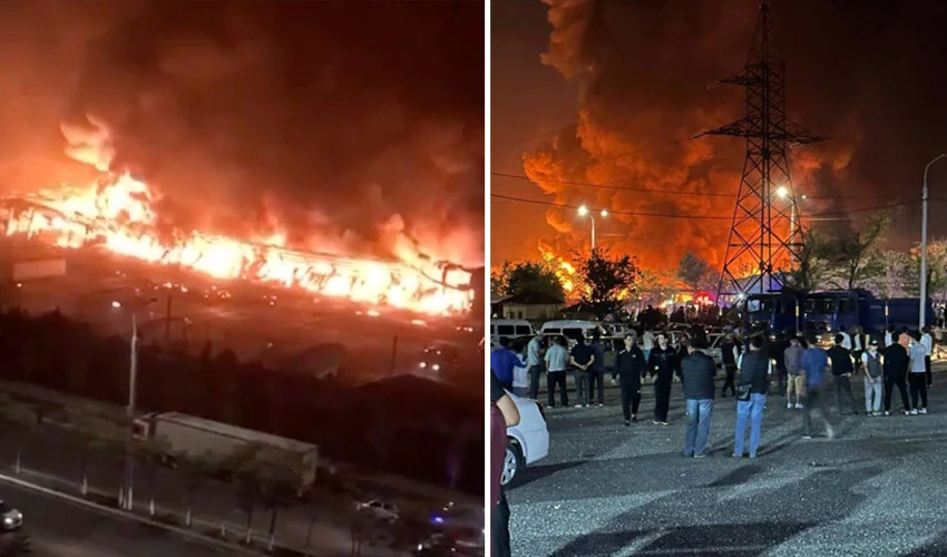 Son dakika! Özbekistan'da korkunç patlama! Yaralılar var