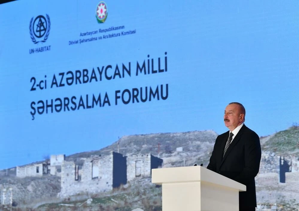 Azerbaycan Cumhurbaşkanı İlham Aliyev'den Ermenistan'a zeytin dalı: Doğru analizle barış yakın