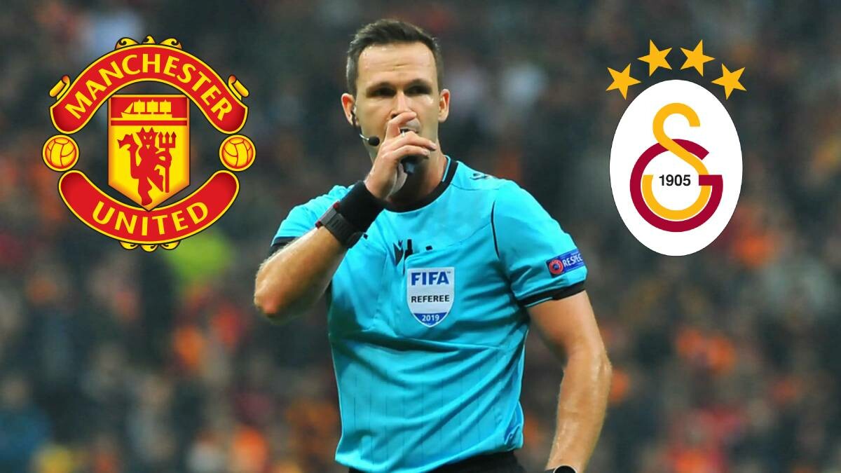 Manchester United - Galatasaray maçında düdük çalacak hakem belli oldu!