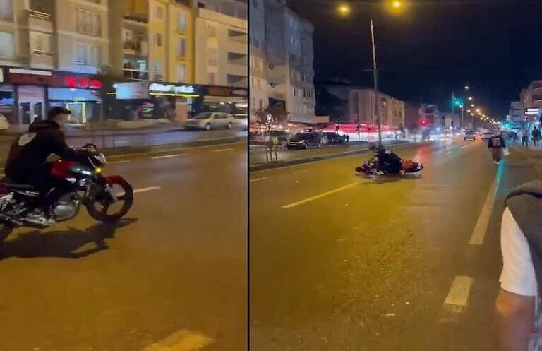 Drift hevesi ölümle bitiyordu: O anlar kamerada