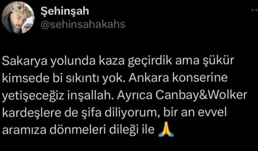 Ünlü rapçi konsere yetişmeye çalışırken kaza geçirdi