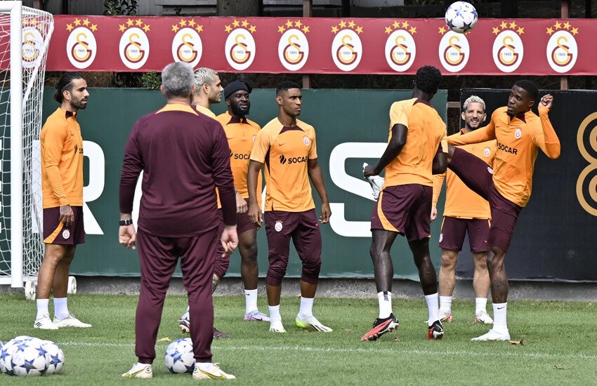 Galatasaray, Manchester United maçına hazır!