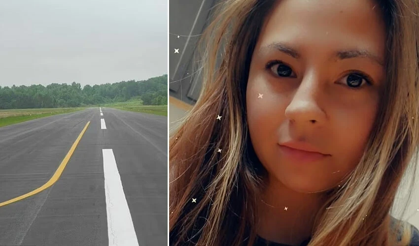 Piste inen uçak genç kadına çarptı! Trajik olayda kimse suçlu bulunmadı