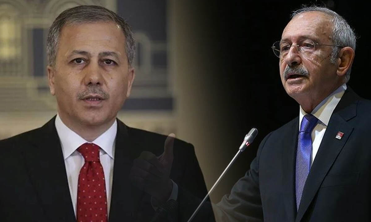 CHP lideri Kılıçdaroğlu&#039;ndan Bakan Yerlikaya&#039;ya tebrik