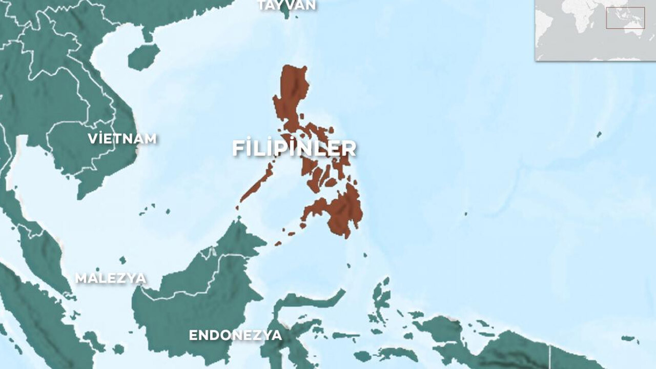 Filipinler&#039;de 6,4 büyüklüğünde deprem